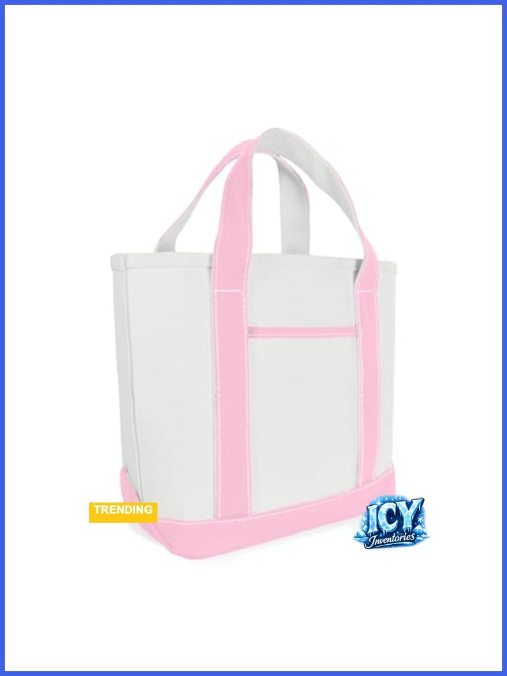 Heavy Duty 24oz Cotton Canvas Expandable Gusset Tote Bag